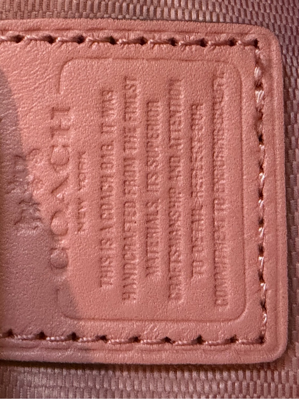 Coach NWOT pink crossbody - Picture 8 of 9